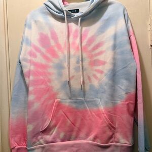 Tie-Dye Hoodie Sweatshirt